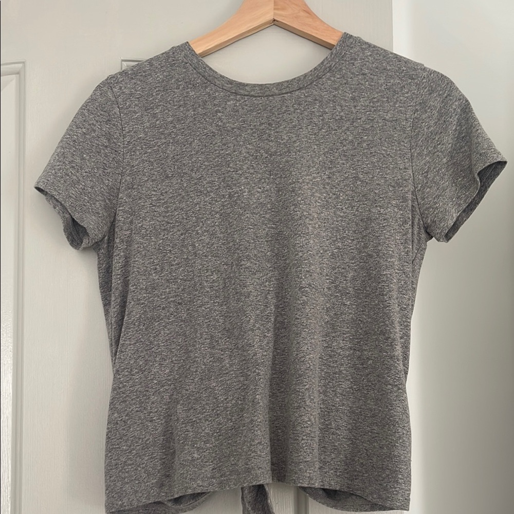 Madewell Heather Gray Short Sleeve Tee